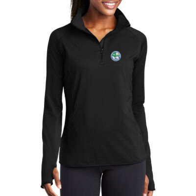 LST850 - Ladies Sport Wick ® Stretch 1/2 Zip Pullover Thumbnail