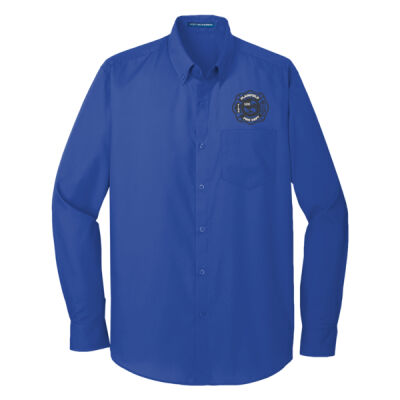 W100 - Long Sleeve Carefree Poplin Shirt Thumbnail