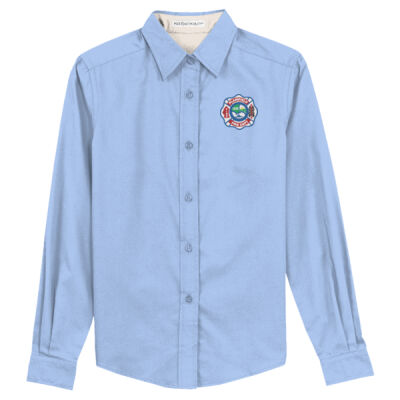 L608 - Ladies Long Sleeve Easy Care Shirt Thumbnail