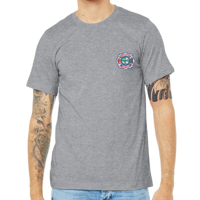 BC3001CVC - Unisex Heather CVC Short Sleeve Tee Thumbnail