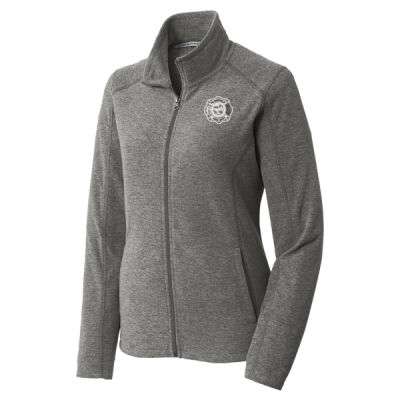 L235 - Ladies Heather Microfleece Full Zip Jacket Thumbnail